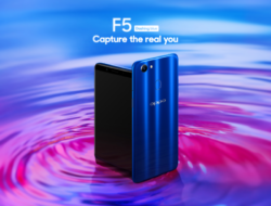 Wow… Hanya Dua Menit OPPO F5 Dashing Blue Limited Special Package Habis Terjual