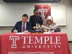 Kembangkan Double Degree, Rektor UIM Teken MoU dengan Temple University