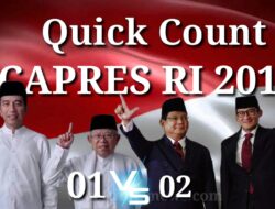 Pendukung Prabowo-Sandi Nobar Hitung Cepat Capres 2019