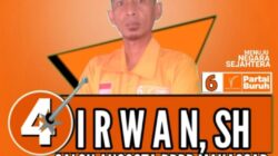 Irwan caleg partai buruh Makassar