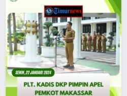 Plt DKP (Kepala Dinas Ketahanan Pangan) Pimpin Apel PEMKOT Makassar